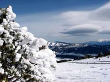 Canigou vu du Llaret (les Angles)