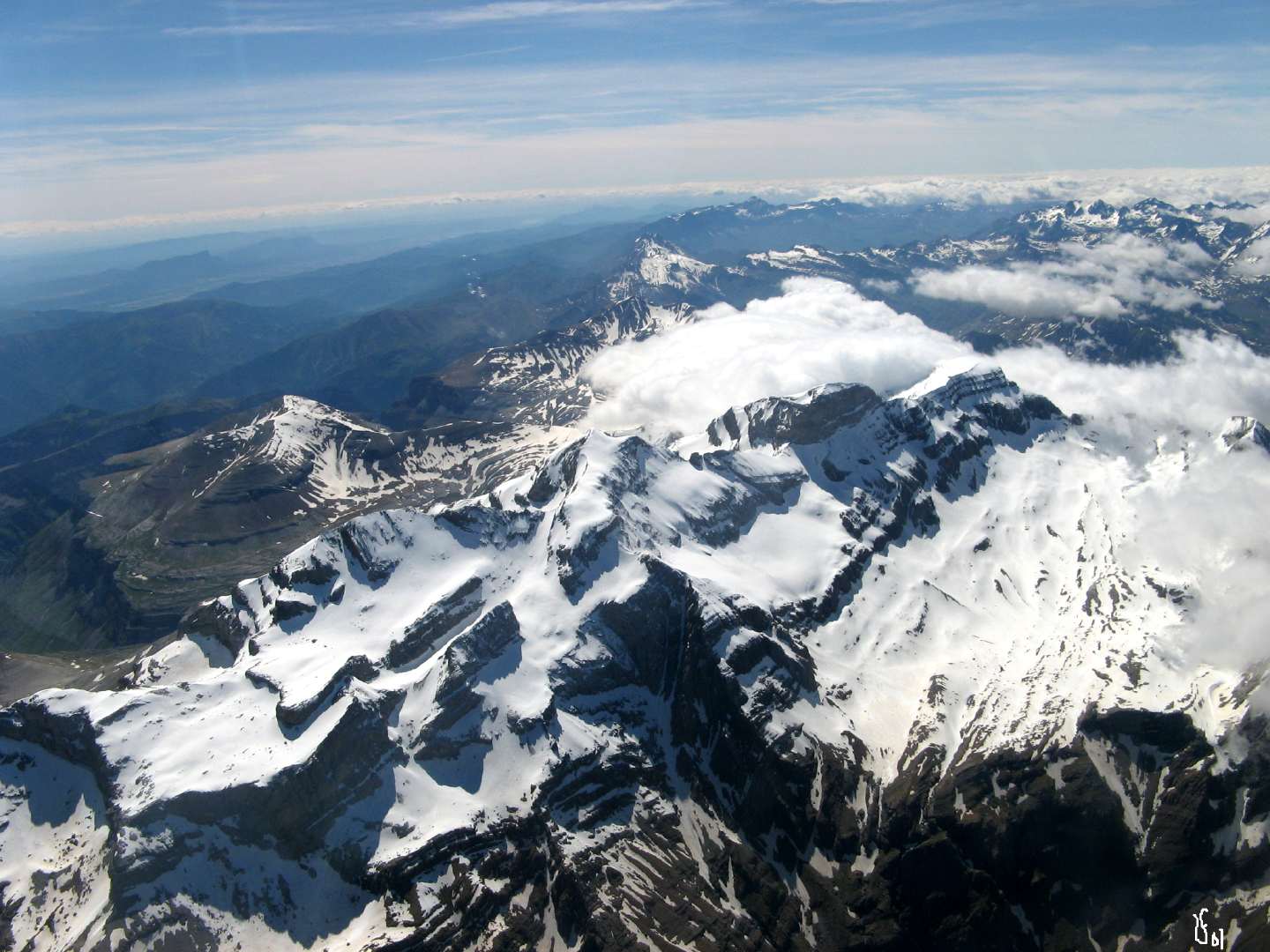 le mont Perdu cot
            Pineta