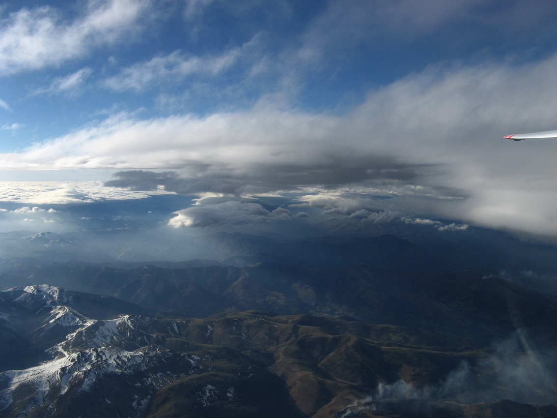 Aldudes depuis verticale Larrau